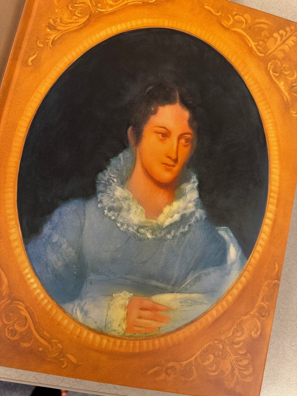 Portrait In Blue Hardcover Book - Picture 4 of 4
